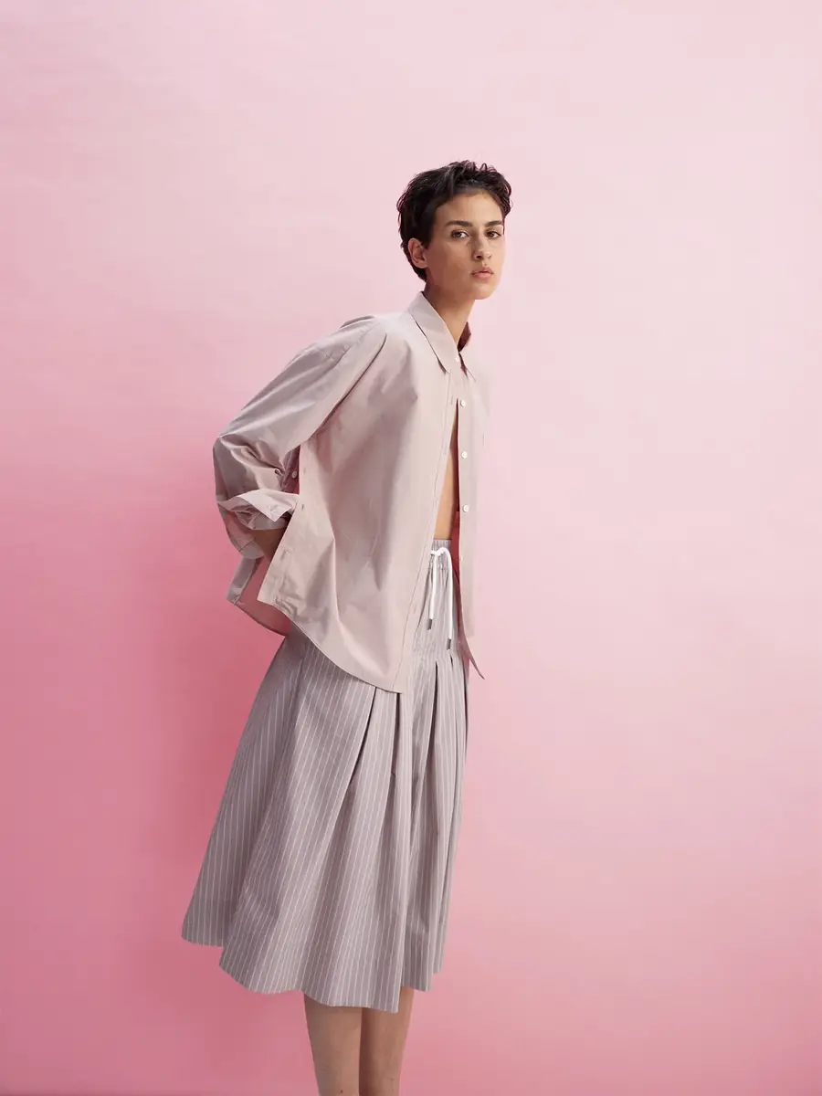ARLO MOTT Gates Striped Full Midi Skirt | Thumbnail 3 ARLO MOTT Gates Striped Full Midi Skirt | Thumbnail 3