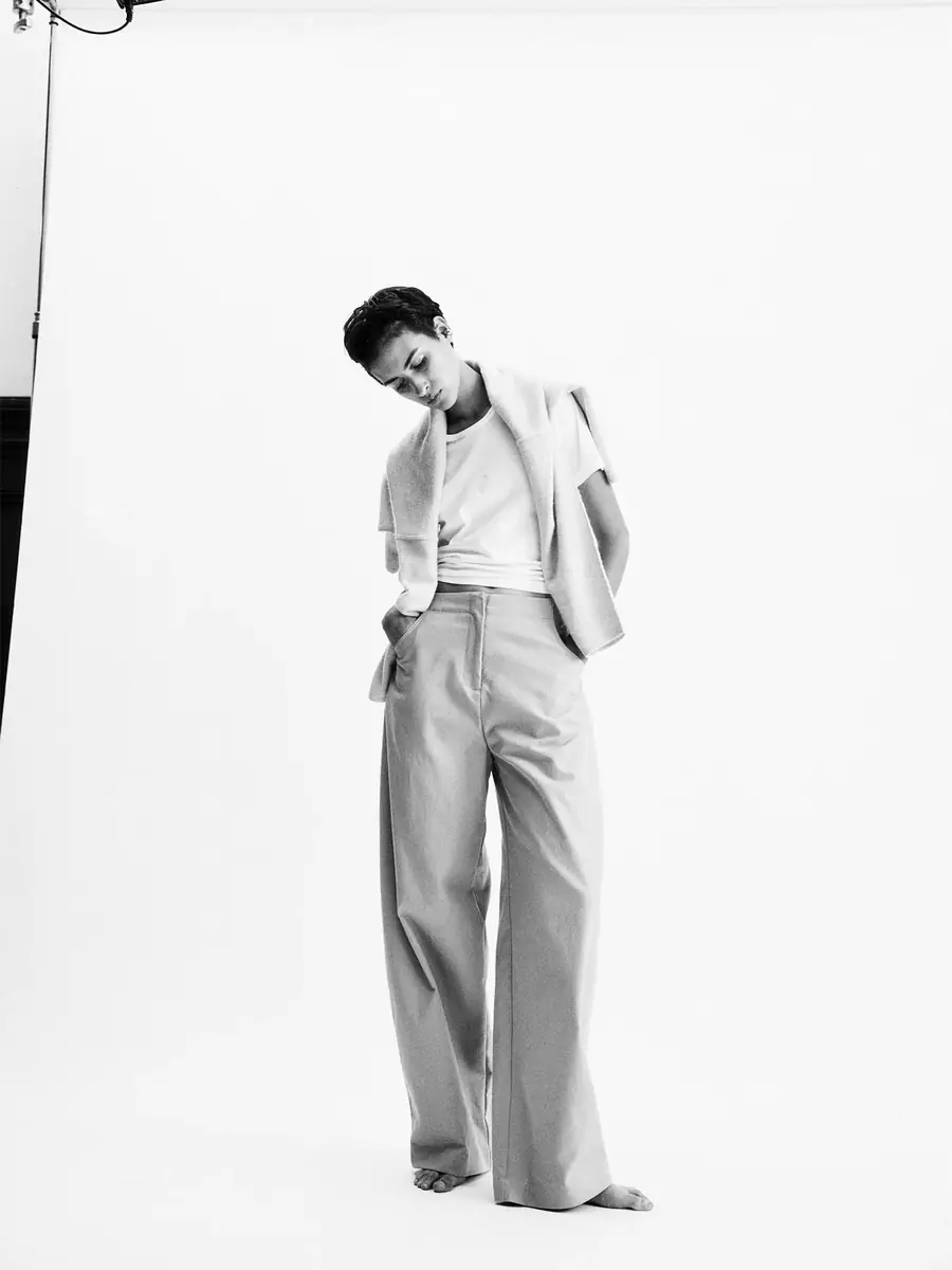 ARLO MOTT Leroy Flat Front Barrel Pants | Thumbnail 3
