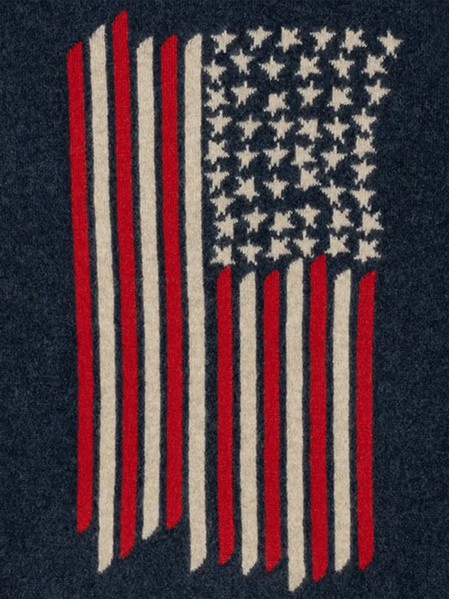 Leret Leret No. 48 American Flag Cashmere Sweater | Thumbnail 4 Leret Leret No. 48 American Flag Cashmere Sweater | Thumbnail 4