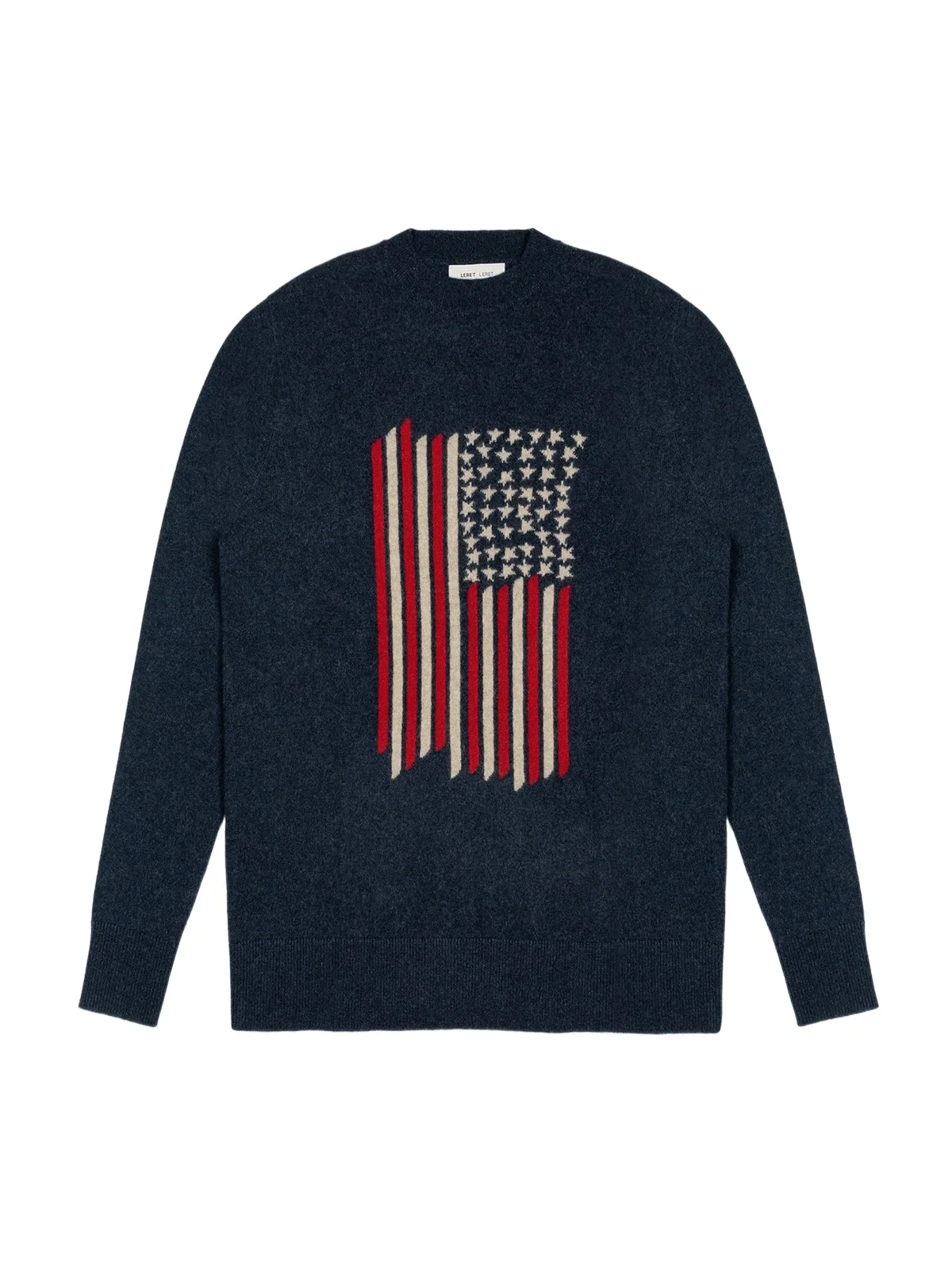 No. 48 American Flag Cashmere Sweater No. 48 American Flag Cashmere Sweater