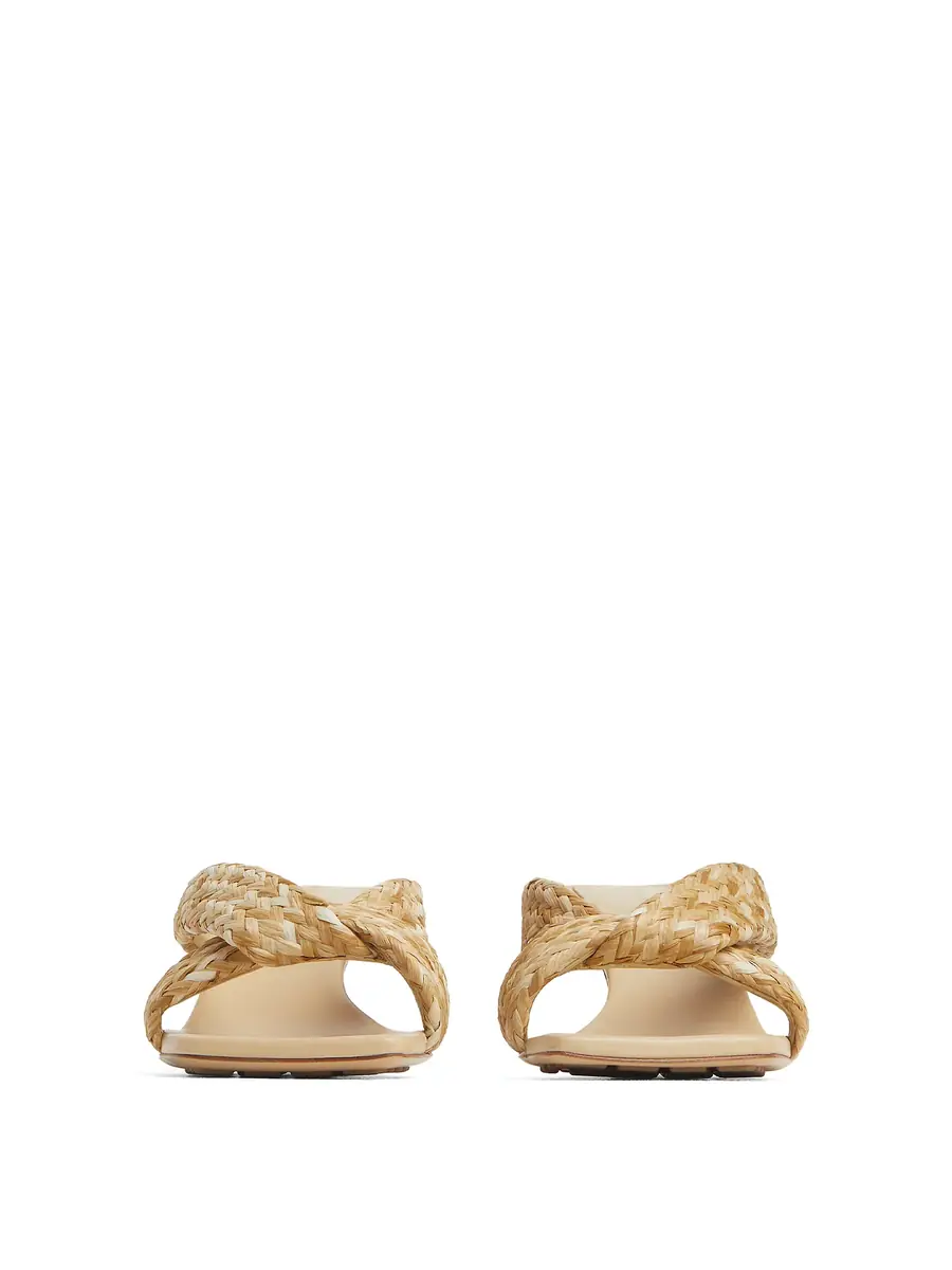 Bottega Veneta Raffia Heeled Sandals | Thumbnail 2 Bottega Veneta Raffia Heeled Sandals | Thumbnail 2