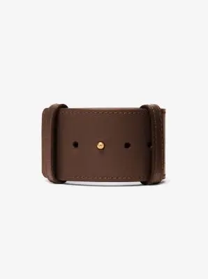 Michael Kors Collection Leather Cuff in Black - One Size by Michael Kors Collection | Thumbnail 2 Michael Kors Collection Leather Cuff in Black - One Size by Michael Kors Collection | Thumbnail 2