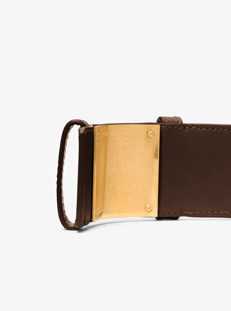 Michael Kors Collection Leather Cuff in Black - One Size by Michael Kors Collection | Thumbnail 12 Michael Kors Collection Leather Cuff in Black - One Size by Michael Kors Collection | Thumbnail 12