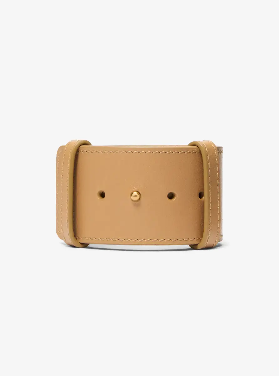Michael Kors Collection Leather Cuff in Black - One Size by Michael Kors Collection | Thumbnail 13 Michael Kors Collection Leather Cuff in Black - One Size by Michael Kors Collection | Thumbnail 13