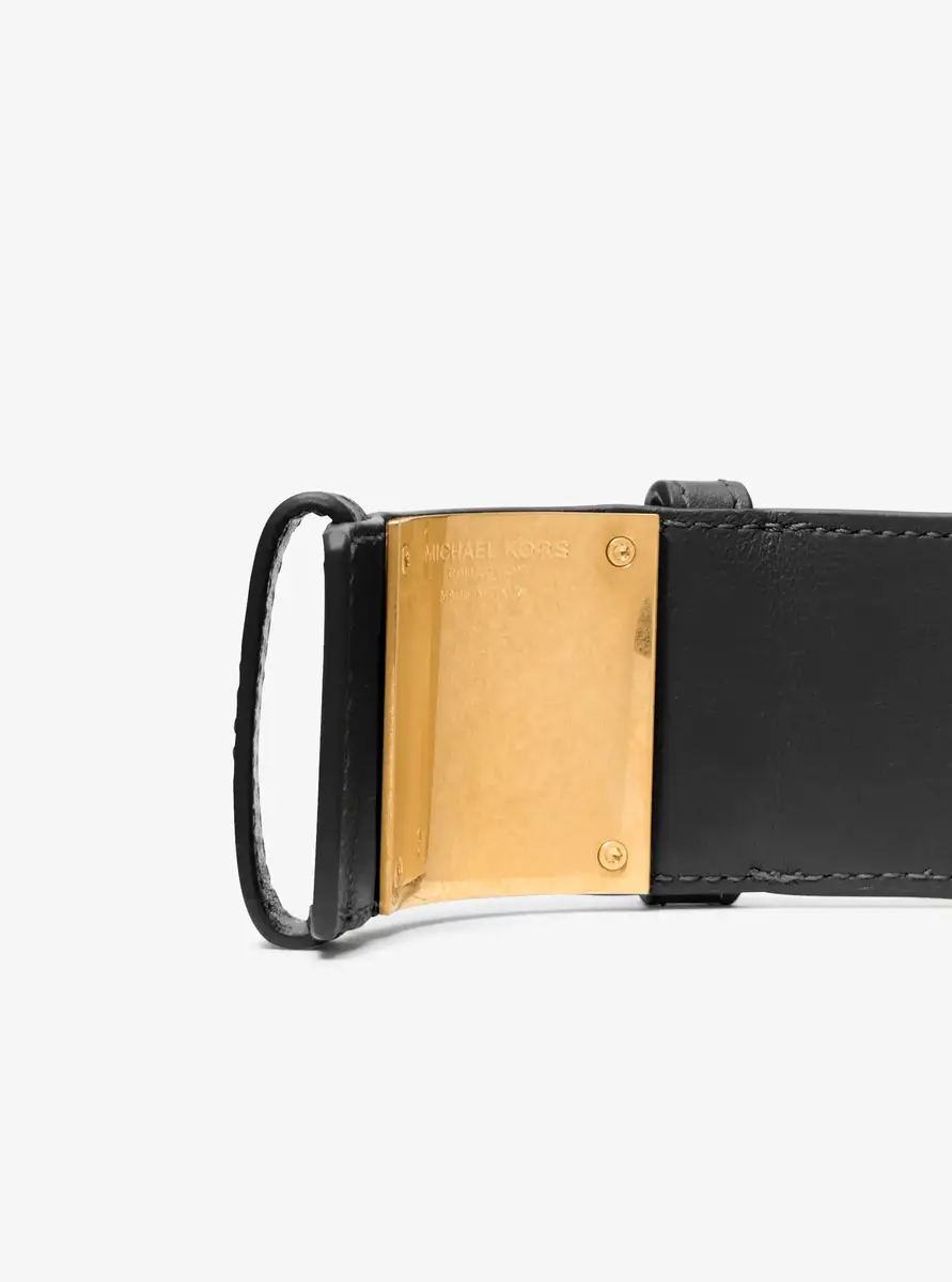 Michael Kors Collection Leather Cuff in Black - One Size by Michael Kors Collection | Thumbnail 23 Michael Kors Collection Leather Cuff in Black - One Size by Michael Kors Collection | Thumbnail 23