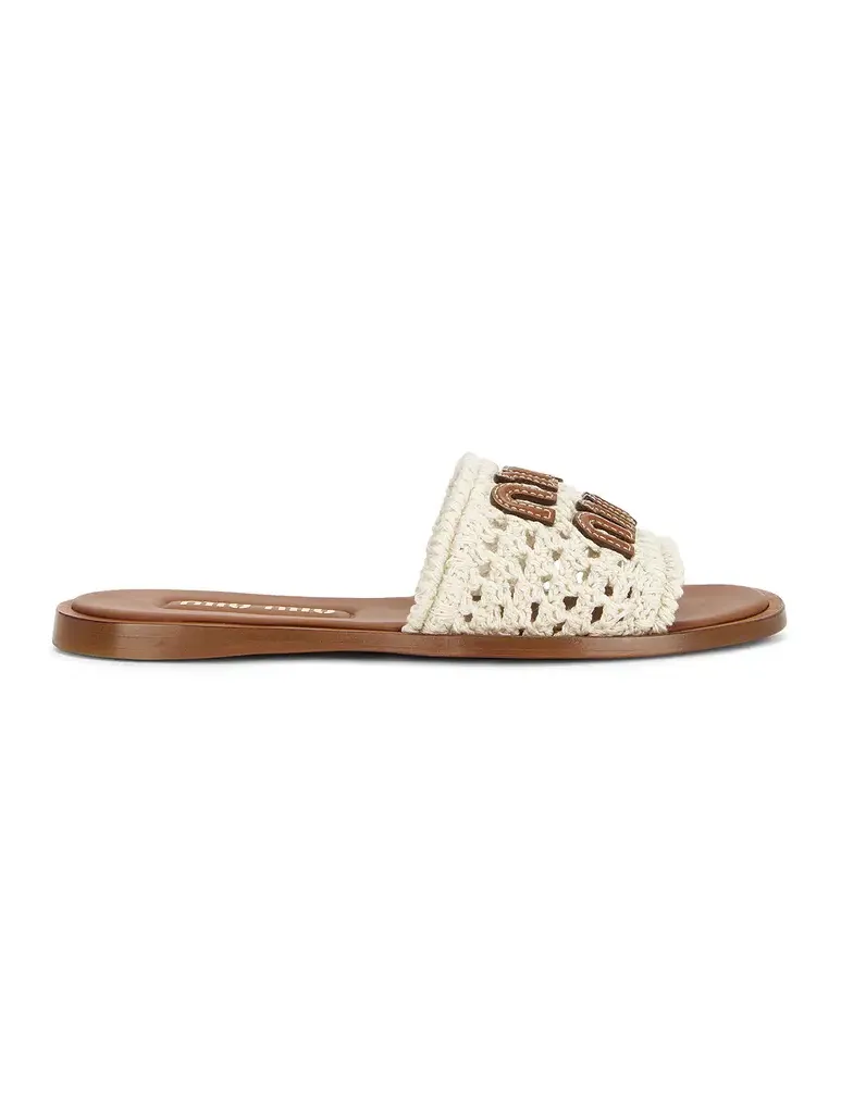 Ciabatte Crochet Slide