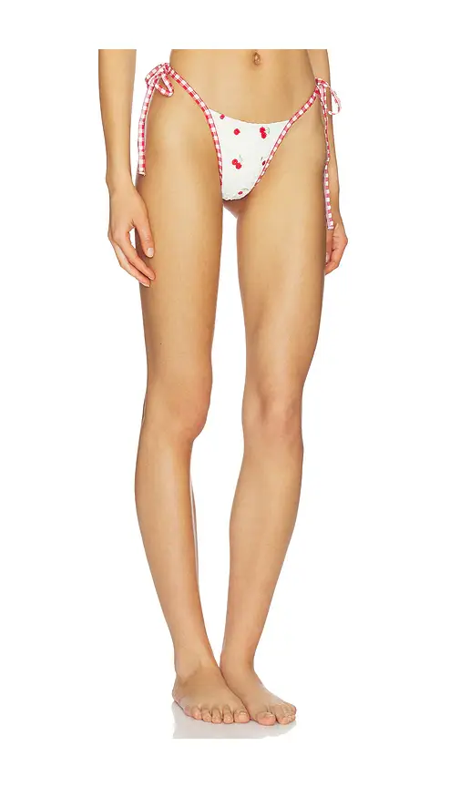 For Love & Lemons Beaded Cherries Bikini Bottom | Thumbnail 2 For Love & Lemons Beaded Cherries Bikini Bottom | Thumbnail 2