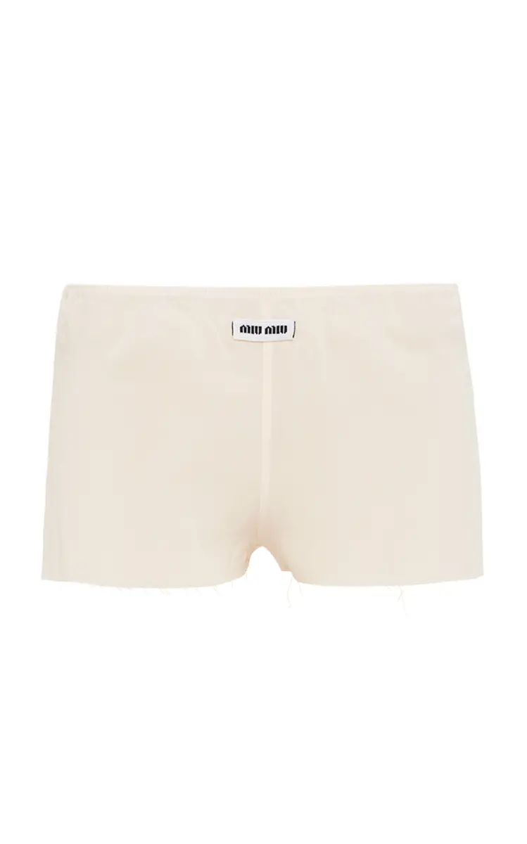 Miu Miu Stretch Georgette Underwear | Thumbnail 2