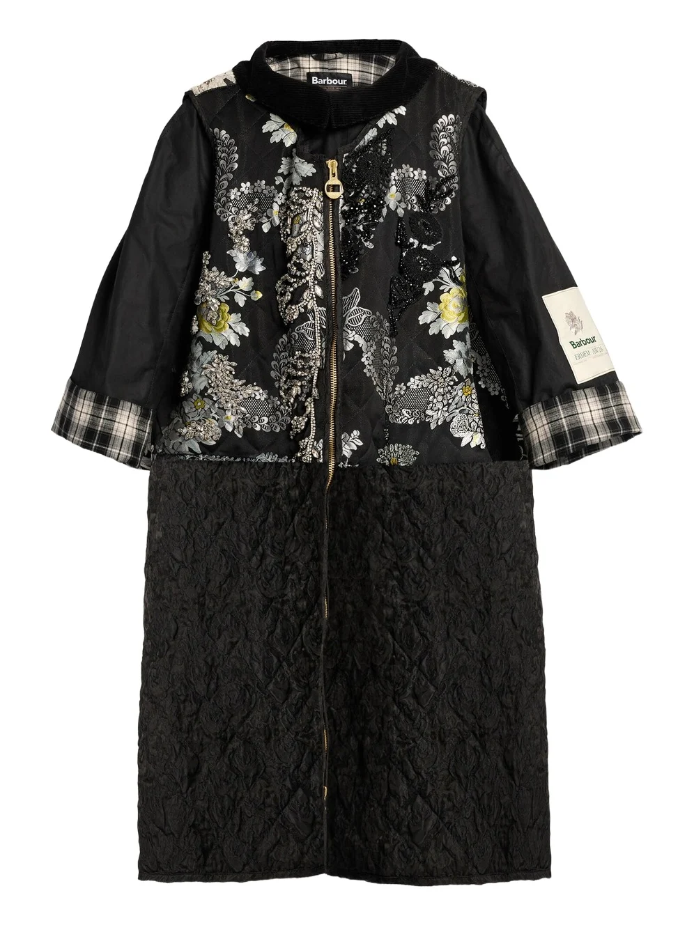 Erdem Erdem x Barbour Cotton Jacquard Coat