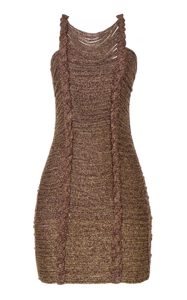 Sil Braided Cord Mini Dress Sil Braided Cord Mini Dress