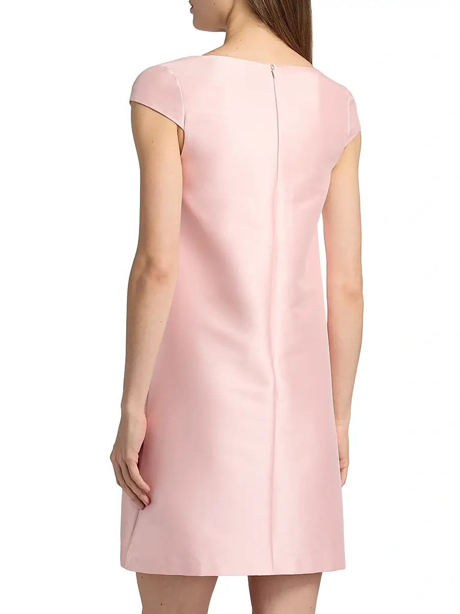 BADGLEY MISCHKA Women's Mikado Embellished Neck Cocktail Dress | Thumbnail 5 BADGLEY MISCHKA Women's Mikado Embellished Neck Cocktail Dress | Thumbnail 5