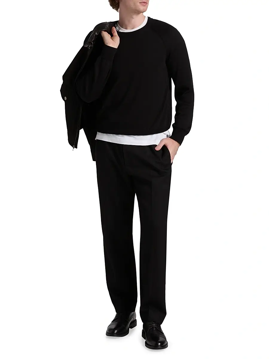 Nili Lotan Men's Lawrence Virgin Wool Pants | Thumbnail 2 Nili Lotan Men's Lawrence Virgin Wool Pants | Thumbnail 2