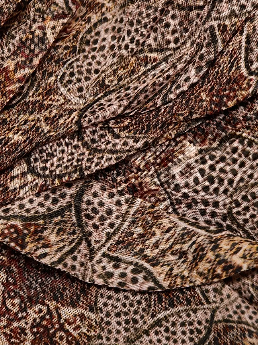 Isabel Marant Women's Camia Animal-Print Cotton Miniskirt | Thumbnail 7