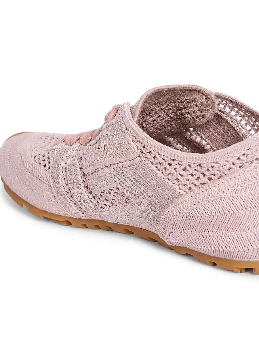Balmain Women's Racer 45 Low-Top Sneakers - Rose | Thumbnail 6