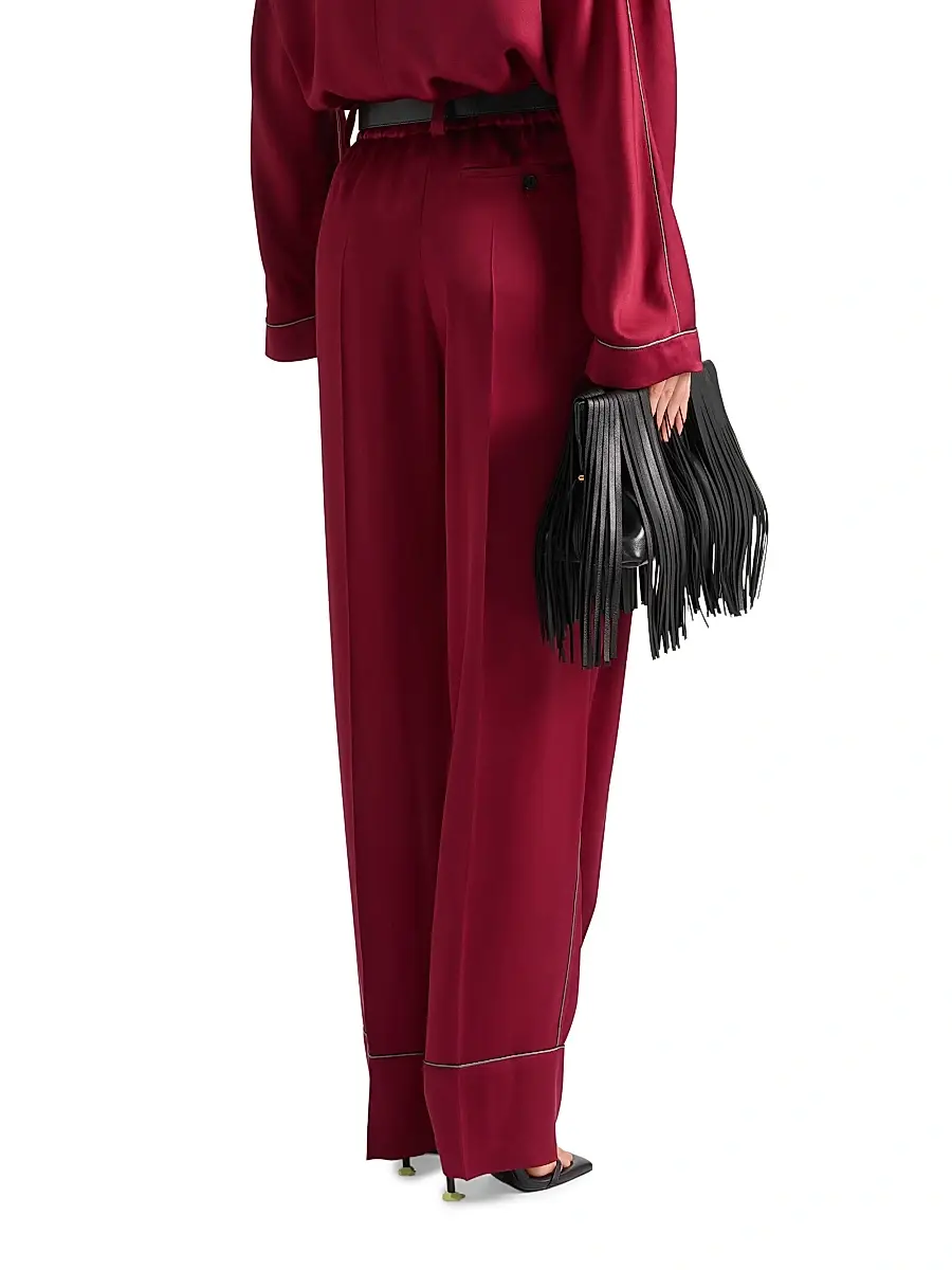 Givenchy Women's Pyjama Pants in Silk | Thumbnail 4