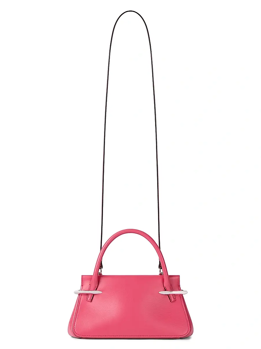 Givenchy Women's Mini Pinch Top Handle Bag in Leather - Bright Peach | Thumbnail 4