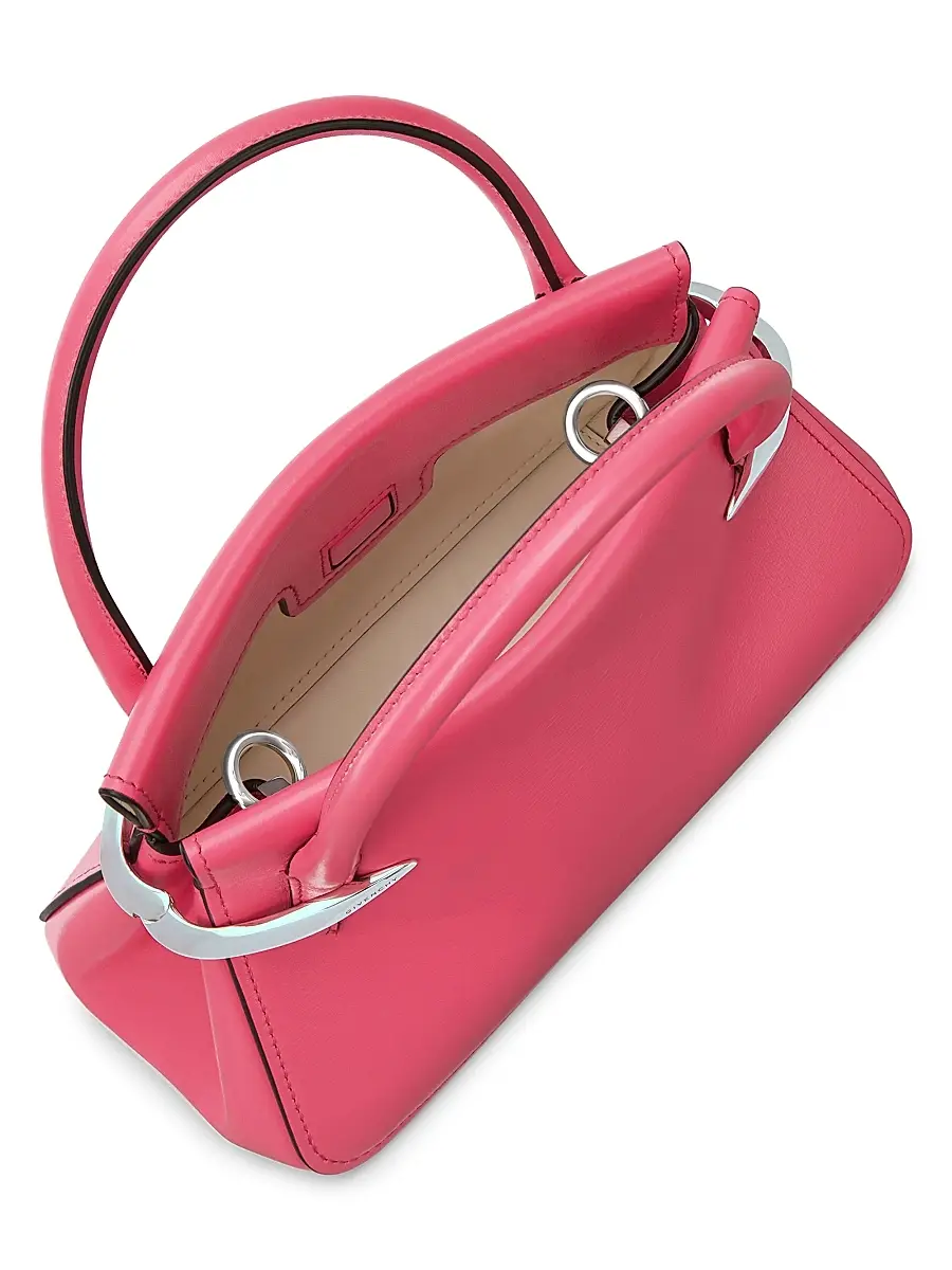 Givenchy Women's Mini Pinch Top Handle Bag in Leather - Bright Peach | Thumbnail 5
