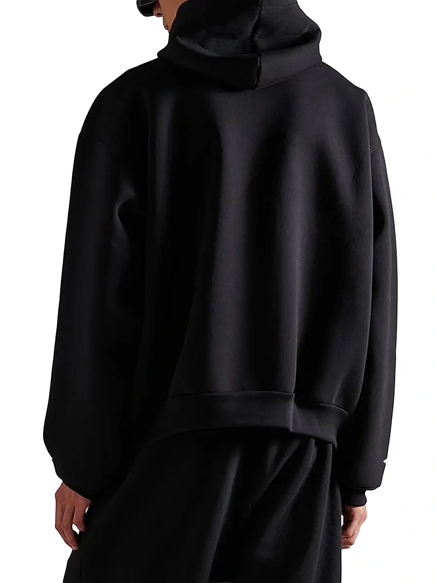 Balenciaga Men's 3B Sports Icon Zip-Up Hoodie | Thumbnail 4 Balenciaga Men's 3B Sports Icon Zip-Up Hoodie | Thumbnail 4