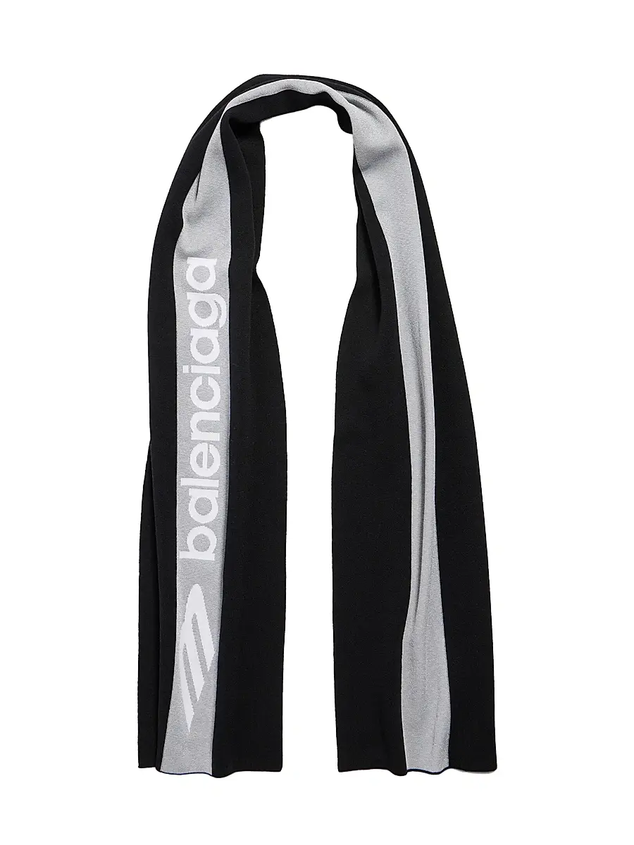 Balenciaga Men's 3B Sports Icon Sporty Scarf | Thumbnail 2 Balenciaga Men's 3B Sports Icon Sporty Scarf | Thumbnail 2