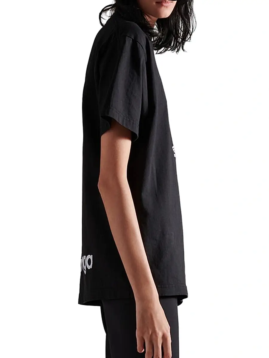 Balenciaga Women's 3B Sports Icon T-Shirt | Thumbnail 4