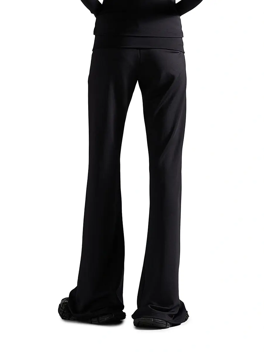 Balenciaga Women's 3B Sports Icon Foldover Leggings | Thumbnail 4 Balenciaga Women's 3B Sports Icon Foldover Leggings | Thumbnail 4