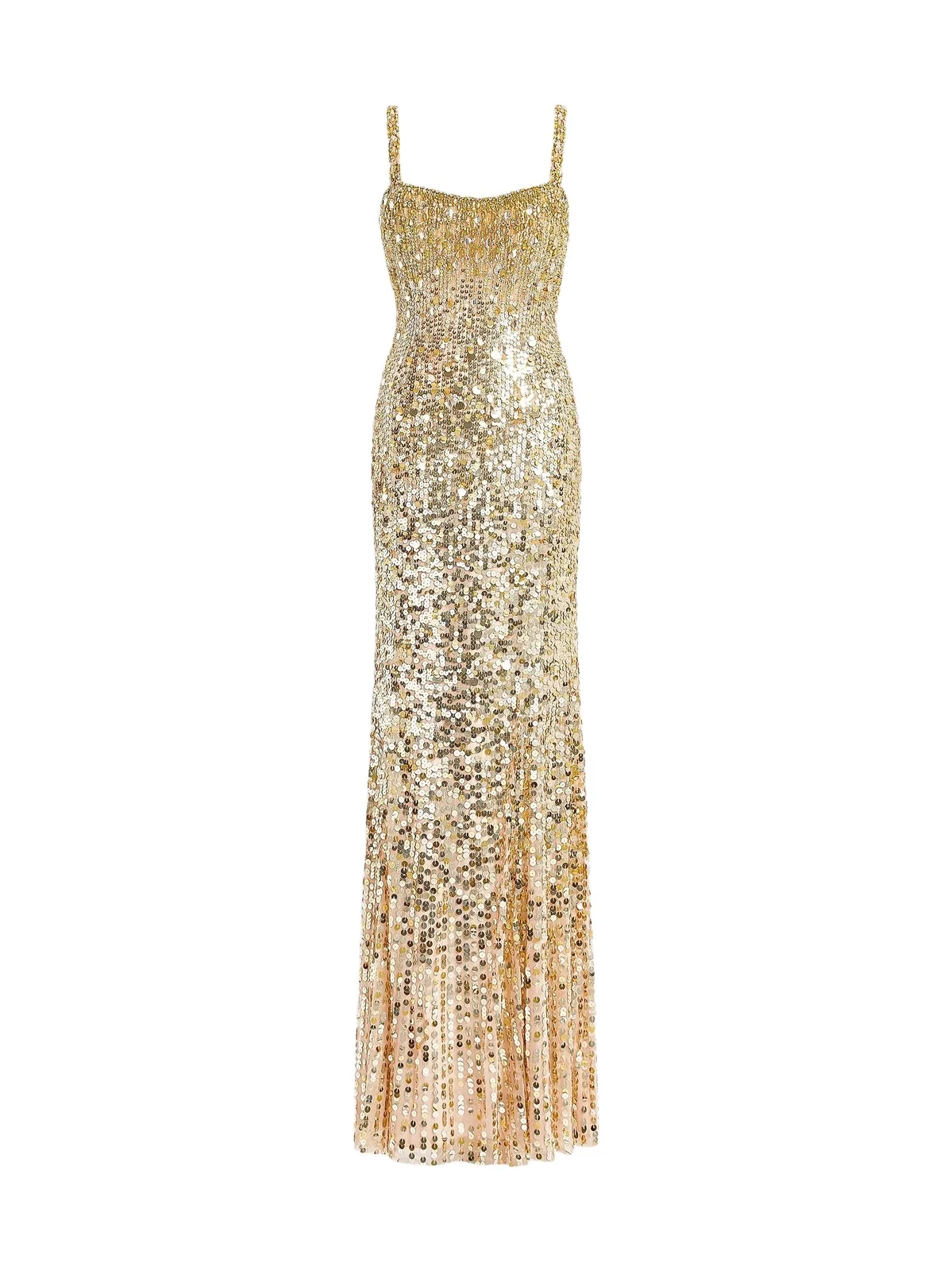 Women's Mirabeau Embellished Sleeveless Column Gown