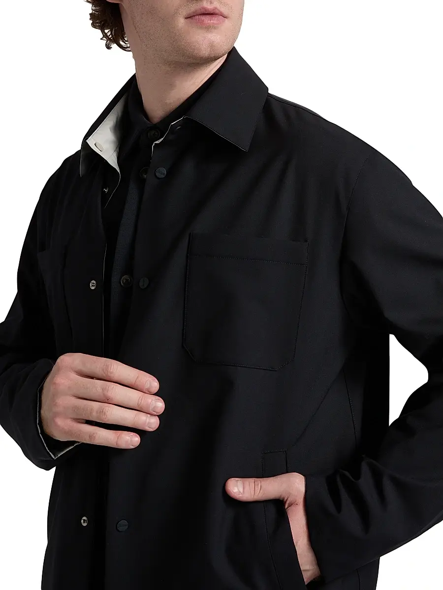 HERNO Men's Light Stretch Reversible Jacket | Thumbnail 7