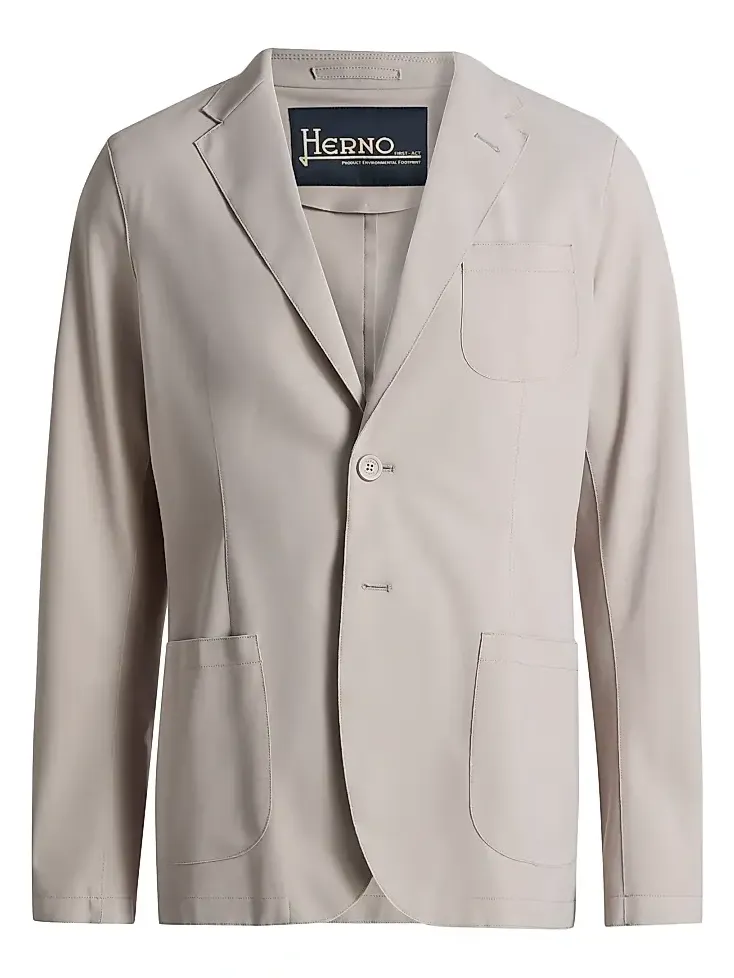 Men's Lightweight Stretch-Nylon Blazer Men's Lightweight Stretch-Nylon Blazer