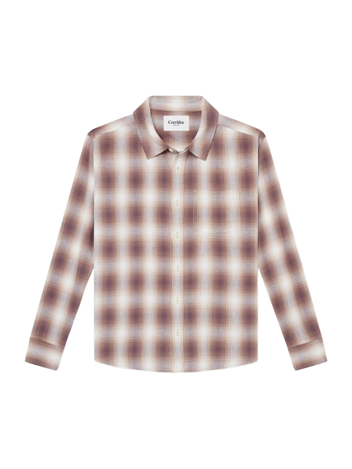 Driftwood Checked Cotton Shirt - Men Driftwood Checked Cotton Shirt - Men