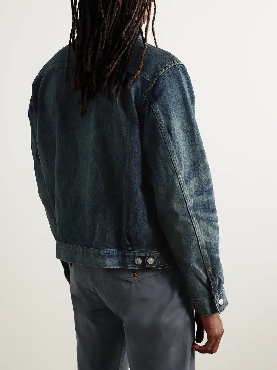 RRL Type 2 Denim Trucker Jacket - Men | Thumbnail 4 RRL Type 2 Denim Trucker Jacket - Men | Thumbnail 4