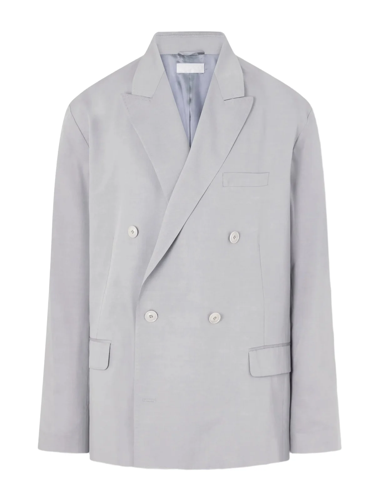 Halt Double-Breasted Lyocell Blazer - Men Halt Double-Breasted Lyocell Blazer - Men