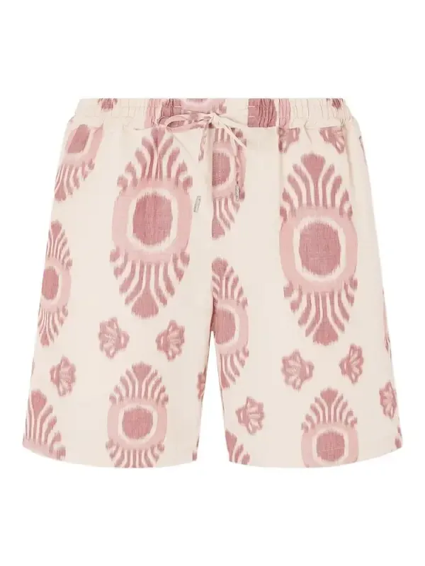 Volta Straight-Leg Cotton-Blend Jacquard Drawstring Shorts - Men Volta Straight-Leg Cotton-Blend Jacquard Drawstring Shorts - Men