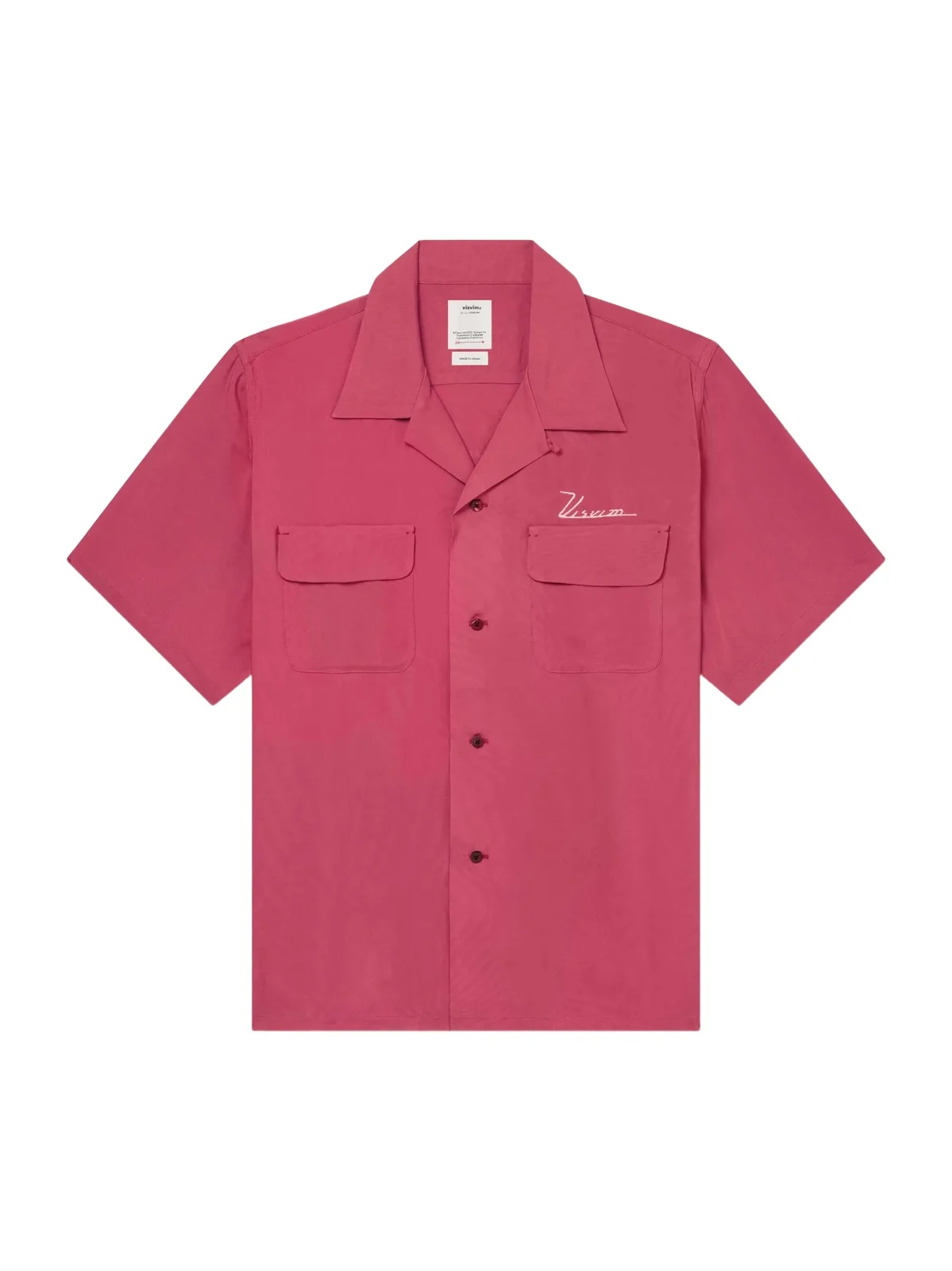 Logo-Embroidered Convertible-Collar Woven Shirt - Men Logo-Embroidered Convertible-Collar Woven Shirt - Men