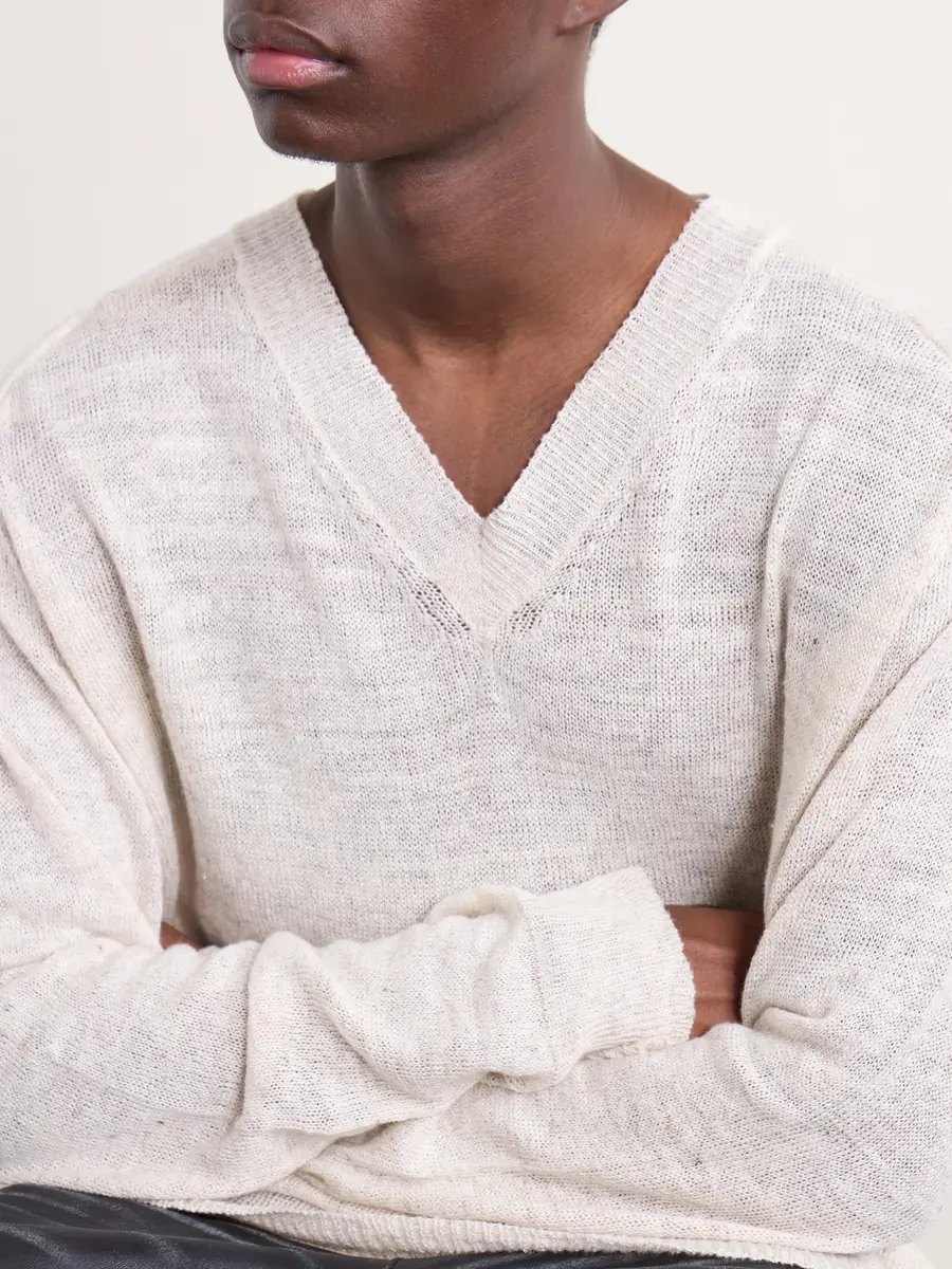 Our Legacy Rue Linen and Cotton-Blend Sweater - Men | Thumbnail 5 Our Legacy Rue Linen and Cotton-Blend Sweater - Men | Thumbnail 5