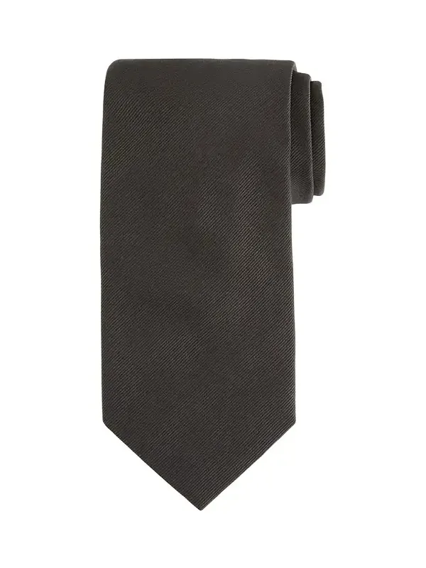Solid Textured Silk Tie Solid Textured Silk Tie