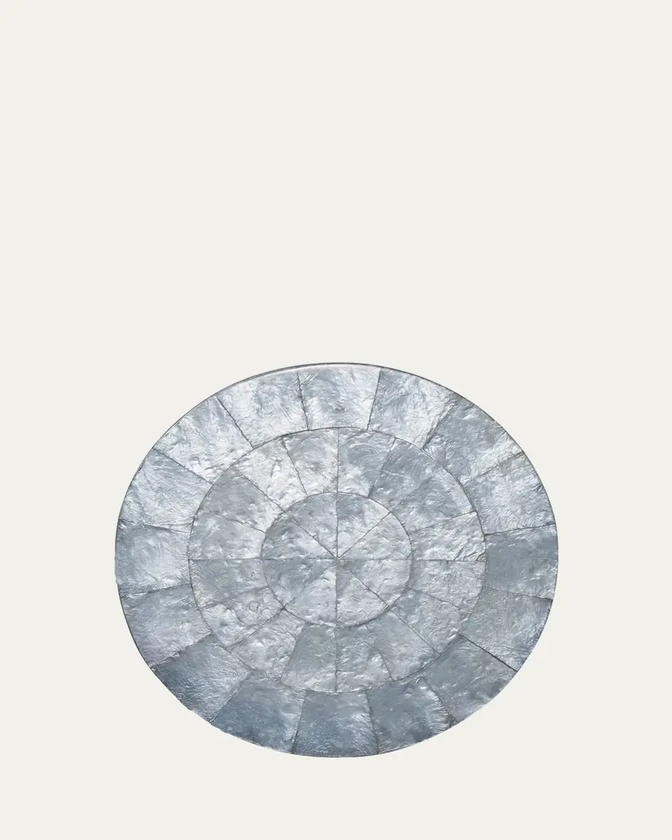 Kim Seybert Round Capiz Shell Placemat | Thumbnail 3