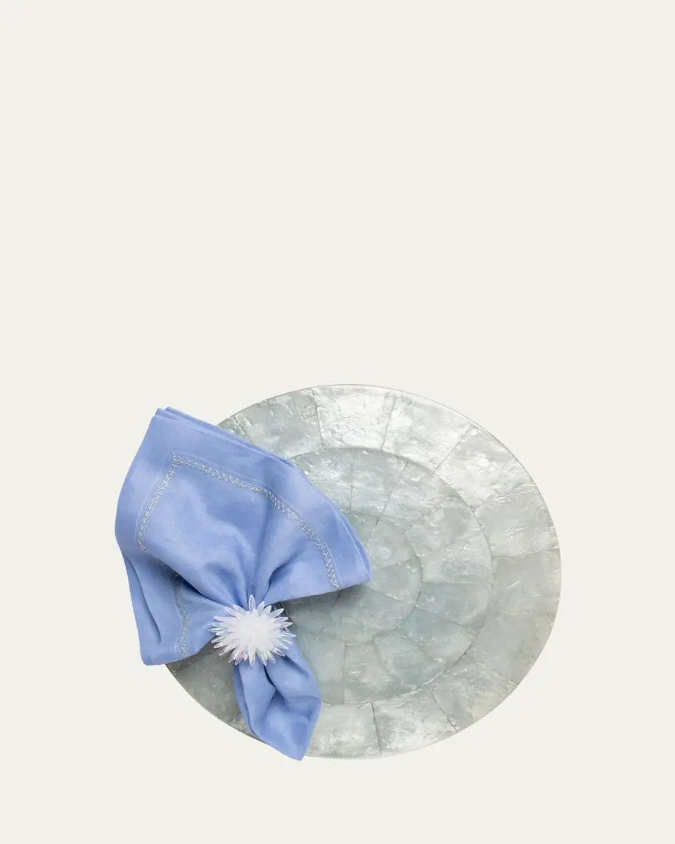 Kim Seybert Round Capiz Shell Placemat | Thumbnail 4