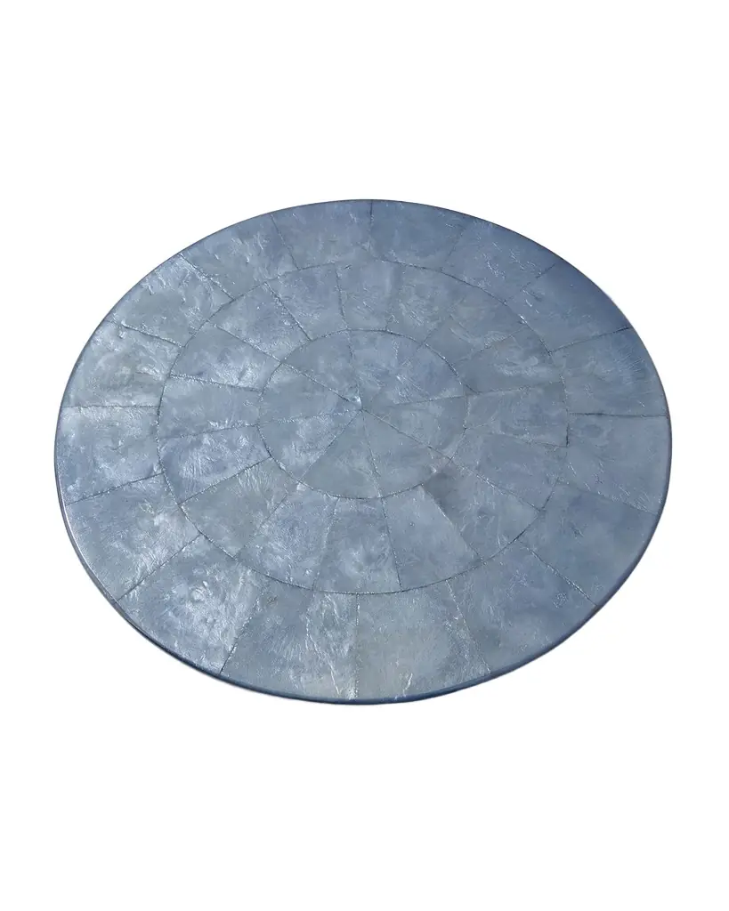 Kim Seybert Round Capiz Shell Placemat