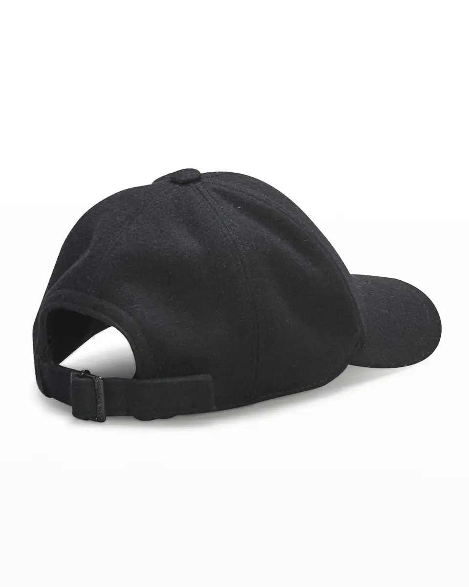 Saint Laurent YSL Wool Felt Baseball Cap | Thumbnail 2
