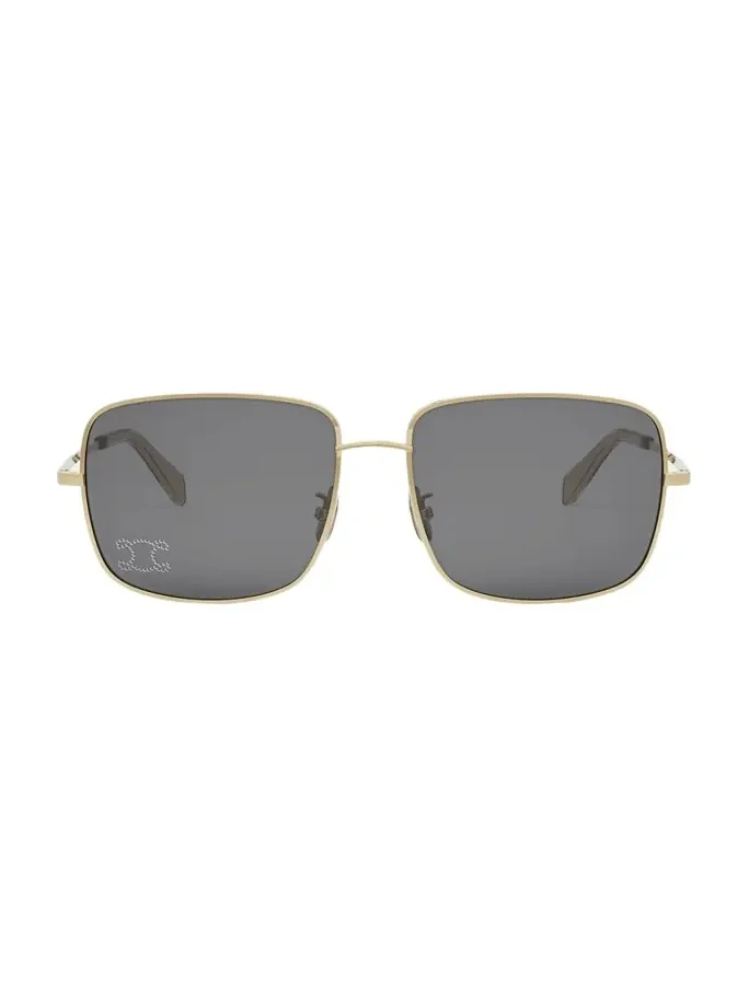 Embellished Triomphe Metal Square Sunglasses Embellished Triomphe Metal Square Sunglasses