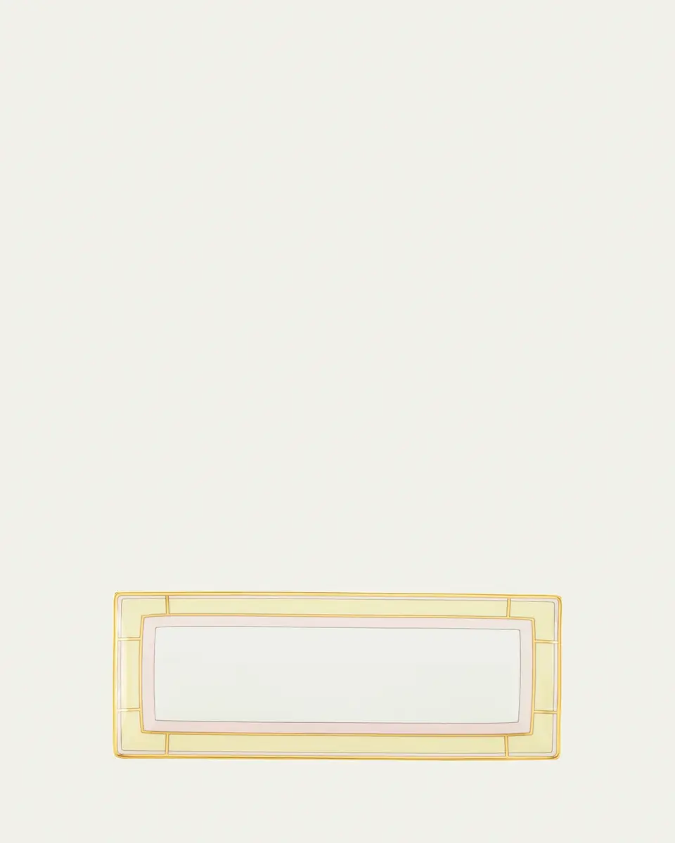 GINORI 1735 Diva Rectangular Platter, Giallo | Thumbnail 2