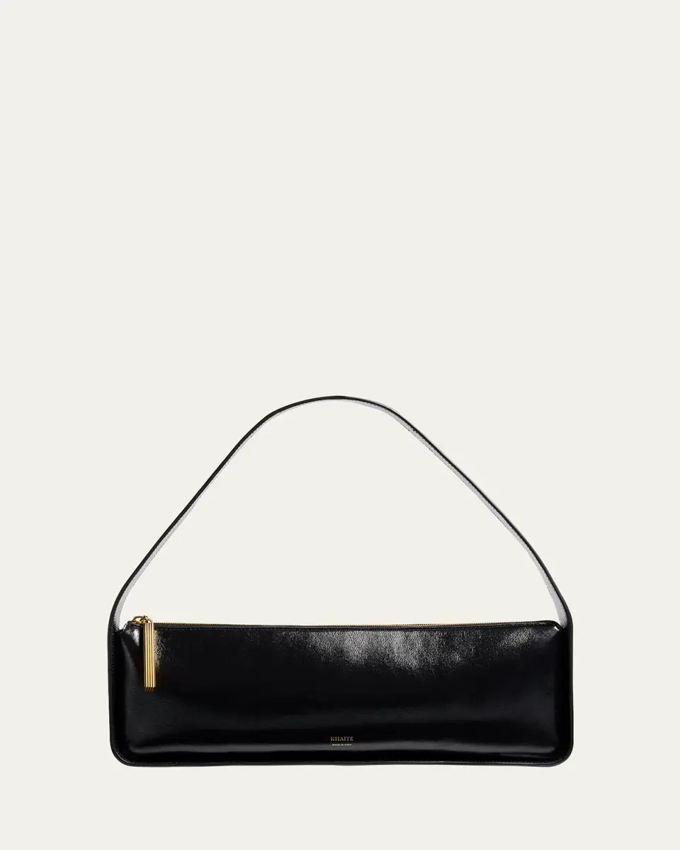 Khaite Lori Crackle Patent Leather Shoulder Bag | Thumbnail 5 Khaite Lori Crackle Patent Leather Shoulder Bag | Thumbnail 5