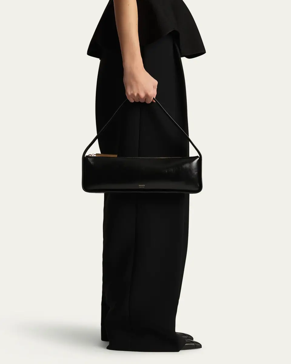 Khaite Lori Crackle Patent Leather Shoulder Bag | Thumbnail 6 Khaite Lori Crackle Patent Leather Shoulder Bag | Thumbnail 6