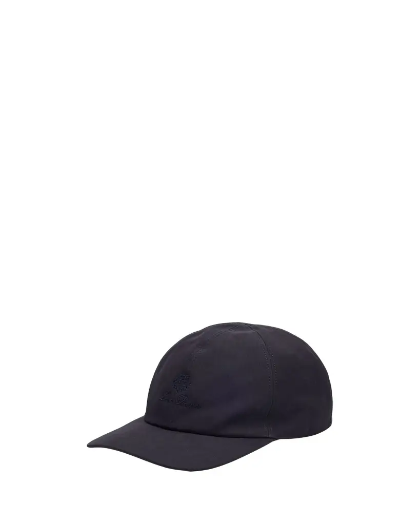 Loro Piana Men's Six-Panel Tonal Logo Baseball Cap | Image 1 Loro Piana Men's Six-Panel Tonal Logo Baseball Cap | Image 1