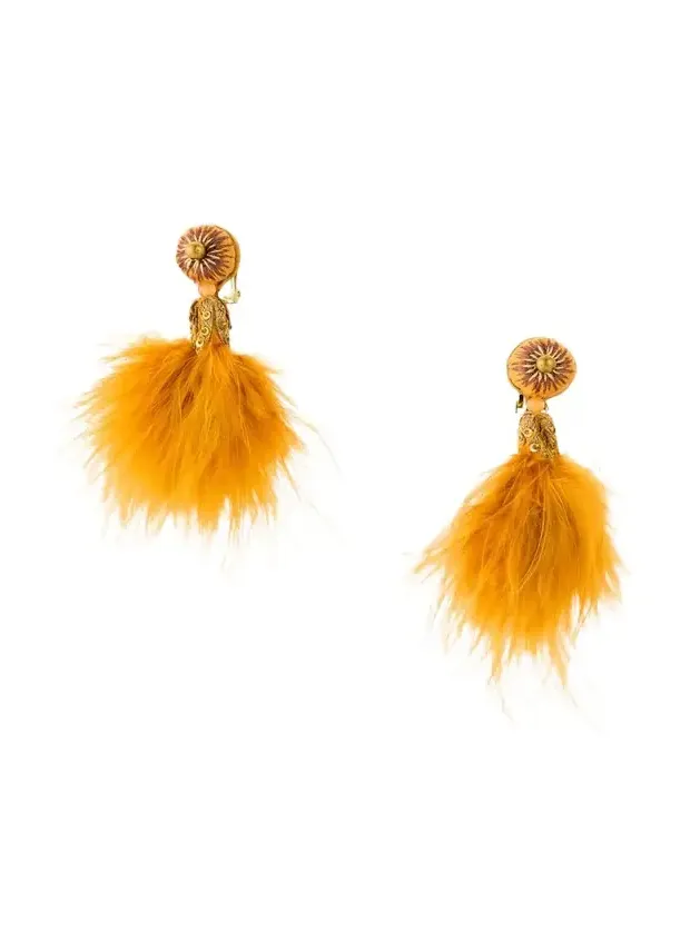 RANJANA KHAN Micro Pom Earrings