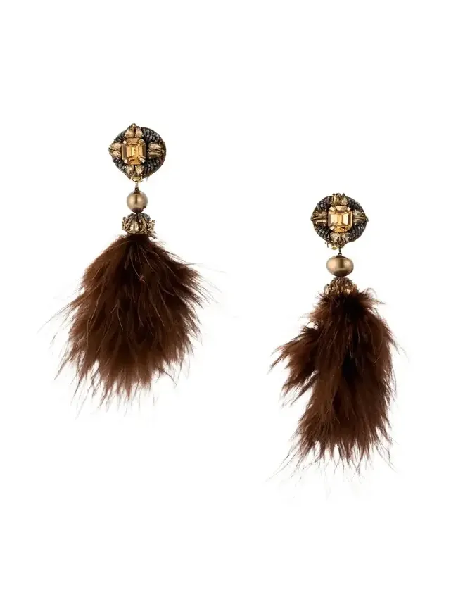 Alice Mini Pom Earrings