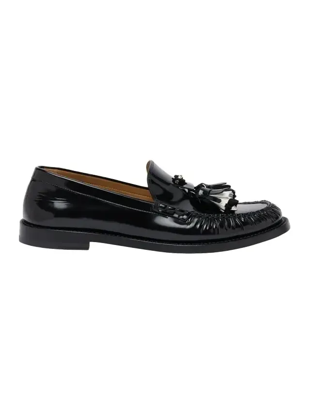 Christian Louboutin Men's Orlando Leather Tassel Penny Loafers