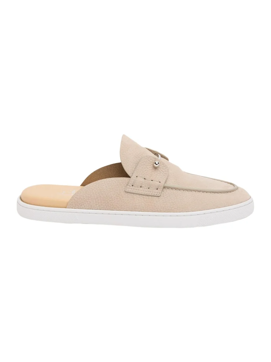 Christian Louboutin Men's Chanme Leather Slides