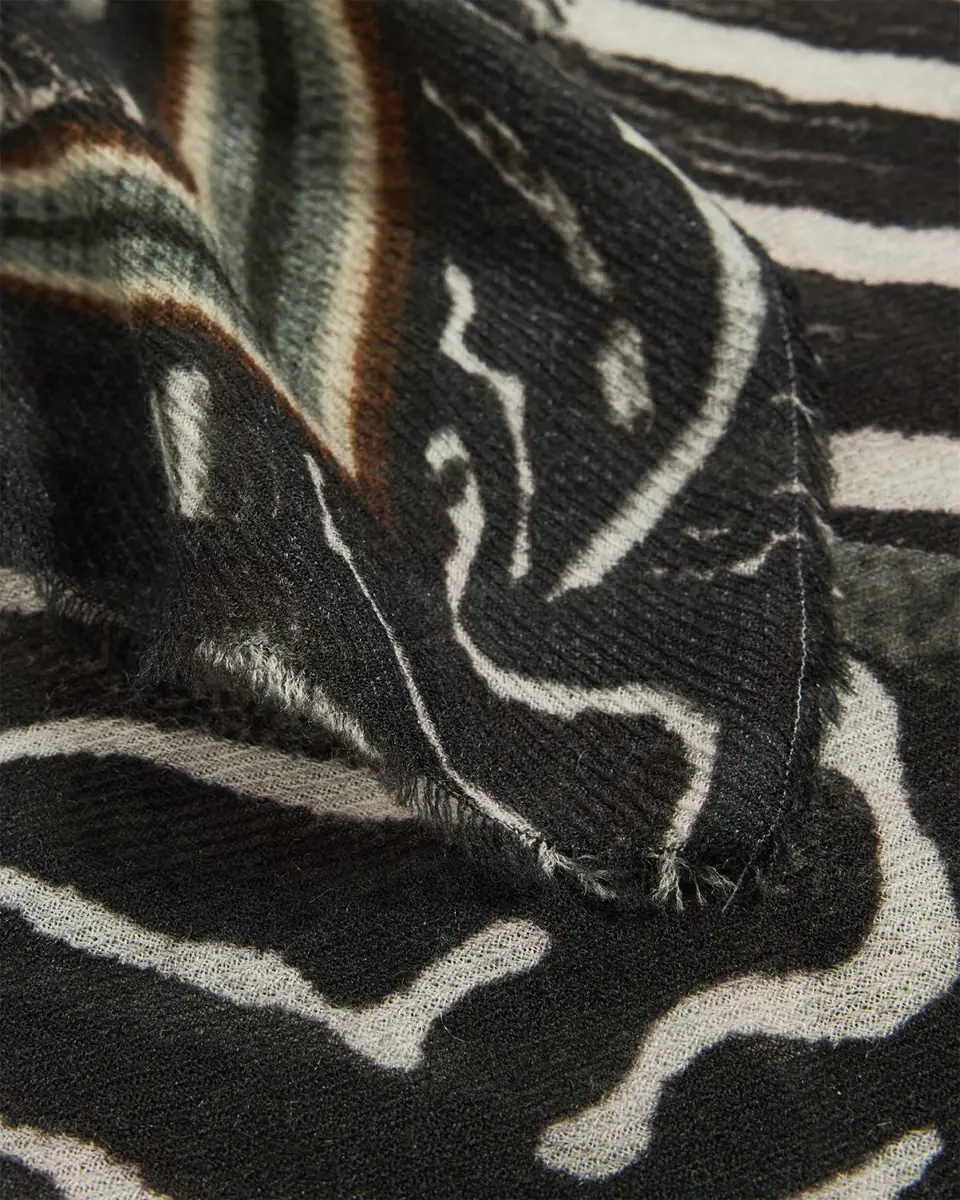 Faliero Sarti x Peter Beard Studio Zebra Print Stole | Thumbnail 4 Faliero Sarti x Peter Beard Studio Zebra Print Stole | Thumbnail 4