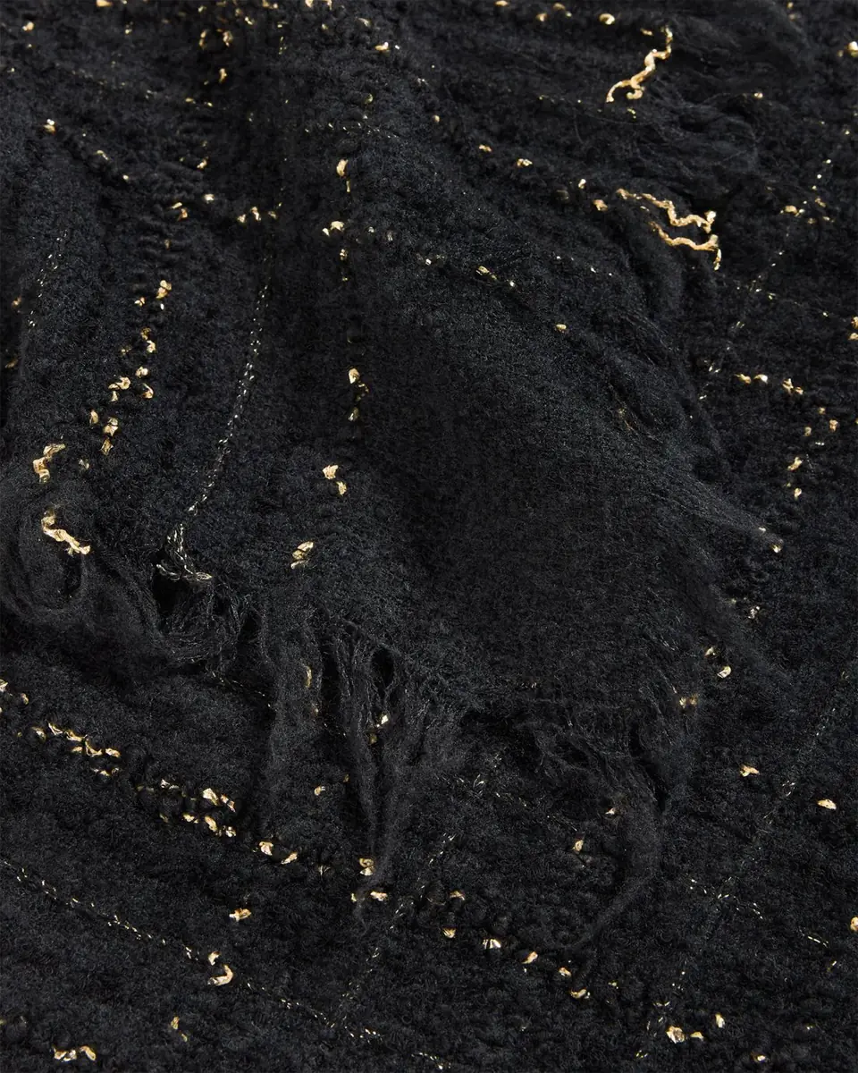 Faliero Sarti New Diletta Boucle Effect Scarf | Thumbnail 4 Faliero Sarti New Diletta Boucle Effect Scarf | Thumbnail 4